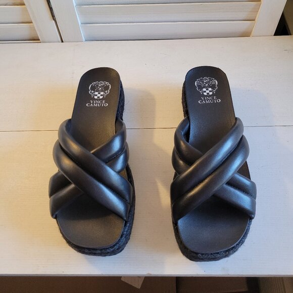 $59 NWT (10) VINCE CAMUTO SENOELL Flatform Espadrille - Picture 11 of 11